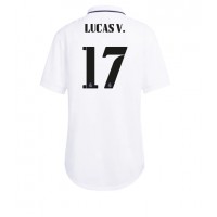 Real Madrid Lucas Vazquez #17 Fotballklær Hjemmedrakt Dame 2022-23 Kortermet